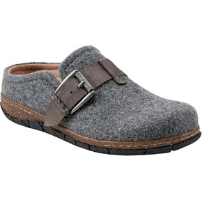 Earth Women's Footwear, ERAS2 Casual Slip-on Round Toe Flat Clogs, Light Gray 050, 8 M