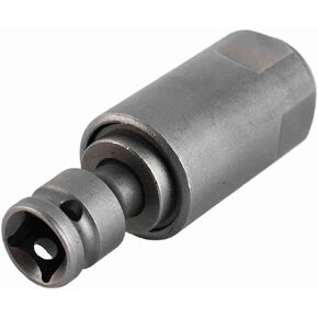 Impact Wrench Converter High Carbon Steel 2 Pits and 2 Round Shank Impact Wrench to Electric Hammer Adapter Electric Drills