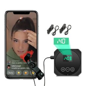 Auto Clicker for iPhone iPad, Phone Screen Device Speed Clicker for Android IOS, Suitable for Games, Live Broadcasts, Reward Tasks（1 Second Fastest 60 Times）
