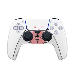 Glossy Glitter Gaming Skin Compatible with PlayStation 5 Controller - Rainbow Goofs - Premium 3M Vinyl Protective Wrap Decal Cover - Easy to Apply | Crafted in The USA by MightySkins