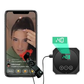 Auto Clicker for iPad iPhone,Suitable for Games, Live Broadcasts, Reward Tasks,Phone Screen Device Speed Clicker for Android IOS, （1 Second Fastest 60 Times）