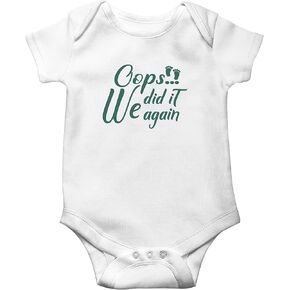 Baby Onesie Announcement | Baby Boys Girls Bodysuit Announcement | Pregnancy Announcement for Grandparents in Saudi Arabia