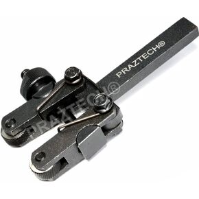 PRAZTECH® Quality Spring Loaded Action Clamp Type Knurling Tool 3-25 mm Capacity- 5/8'' Square Shank for Lathes 16 mm