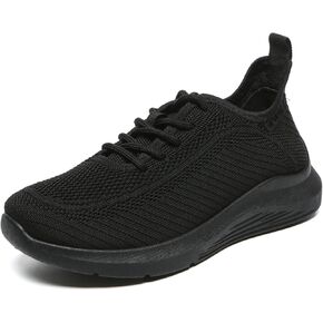 Bernal Sneakers for Women Casual Mesh Breathable Lace Up Walking Shoes Lightweight Non Slip Tennis Gym Workout Shopping Shoes
