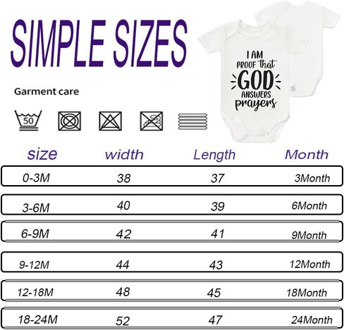 I Am Proof That God Answers Prayers Bodysuit, Christian Infant Cotton Romper Short Sleeve Outfits 0-24 Months in Saudi Arabia
