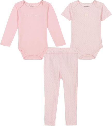 Juicy Couture baby-girls 3pc Creeper Pant Set in Saudi Arabia
