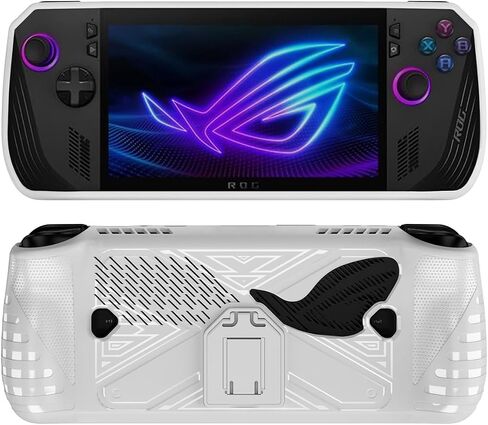 Rog Ally X TPU Protective Cover for ASUS Rog Ally X 2024 Gaming Console Skin Cover Handheld Protector Case Accessories (Black) in Saudi Arabia