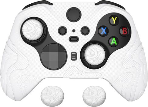 PlayVital Mountain Range Edition Silicone Cover for Xbox Elite Wireless Controller Series 2 & Elite Series 2 Core, Clear White Anti-Slip Controller Skin for Xbox Elite Series 2 Core with Thumb Grips in Kuwait