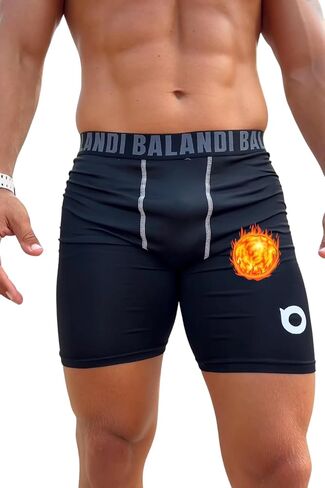 Olympian Durable Duty Spandex All Season UPF 50+ Premium Gear Athletic Sports Lightweight Men's Compression Shorts in Saudi Arabia