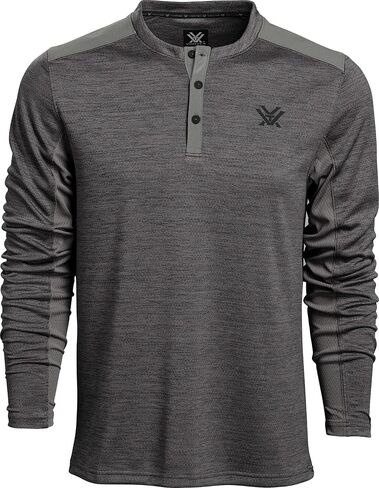 Vortex Optics Northern Heights Henley Long Sleeve Shirts in Saudi Arabia