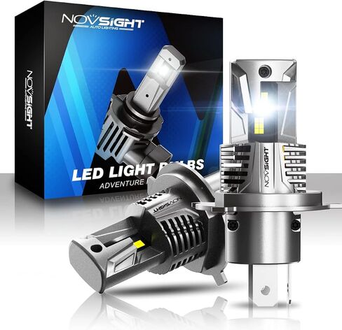 مصابيح NOVSIGHT H11، مصباح ضباب 18000LM 6500K، مقاس 1:1 التوصيل والتشغيل، حزمة من 2 in Saudi Arabia