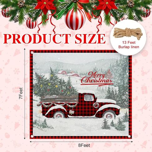 Christmas Garage Door Banner 7 x 8ft outdoor Christmas Decoration holiday garage door covers wall Backdrop Decoration Indoor Outdoor for Christmas Holiday Party Supplies(Snowman) in Saudi Arabia