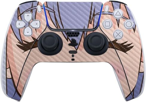Glossy Glitter Gaming Skin Compatible with PlayStation 5 Controller - Tome - Premium 3M Vinyl Protective Wrap Decal Cover - Easy to Apply | Crafted in The USA by MightySkins in Kuwait