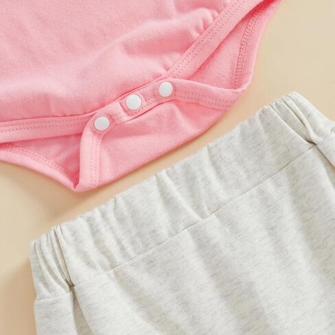 Baby Girl Clothes Newborn Little Sister Outfit Long Sleeve Romper Pants Set Preemie Baby Girl Clothes in Saudi Arabia