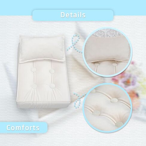 Newborn Photography Props Adorable Baby Doll Bed for White Wood Mini Bed for Photography Baby The Old Bed Photography Props Baby Photo Studio Props (Crib) in Saudi Arabia