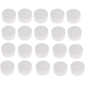 20Pcs White Rattle Box Noise Maker Insert Squeaker Plastic Ring Box Repair Fix Rattle Accessories Rattles and Plush Rings, Plastic Ring Box Repair Fix Rattle Doll Accessories(20mm)