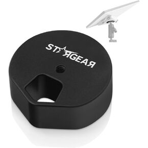 for Starlink Mini Tripod Adapter Mount 1/4"-20 Nut, Aluminum Conversion Adapter Compatible with Starlink Mini Pipe Mount