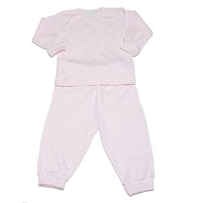 Kissy Kissy - Simple Stripes LS Tee and Pants - Pink