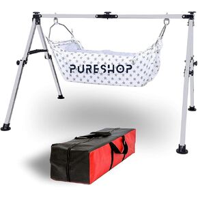 Stainless Steel Foldable Baby, Infant Cradle with Non-Woven Storage Bag, Indian Style Ghodiyu, Palna, Swing in Saudi Arabia