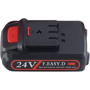 Snowtaros 24V Chainsaw Battery, Compatible for 4 Inch / 6 Inch Mini Handheld Electric Chainsaw, Replacement Battery for Mini Electric Chain Saw