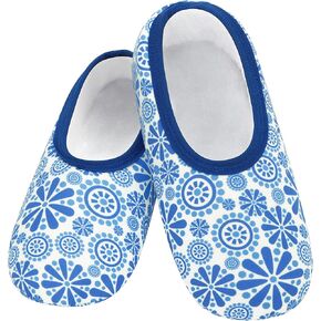 Snoozies Skinnies foot coverings for Women - Non-Slip foot coverings Lightweight Soft Sherpa Lining - Foldable