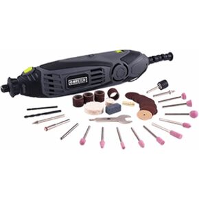40 Piece Rotary Tool with Accessories Kit, Pencil Style, and Spindle Lock Design for Repairs and Home Improvement