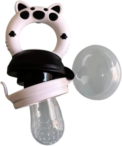 Baby Fruit Feeder PACIFER (Pink) Fruit Feeder Pacifier, Teether Toy for 6 Months Baby, Silicone. Safely Introduces Solid Foods. Made from BPA-Free Materials. in Saudi Arabia