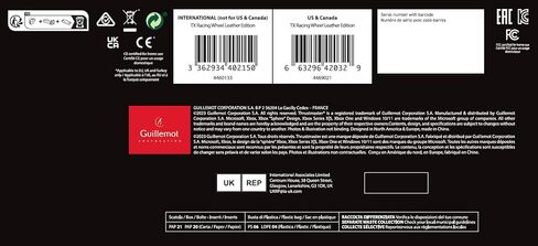 إصدار جلدي لعجلة السباق ThrustMaster TX (العجلة متضمنة 3 دواسات، Xbox One/الكمبيوتر الشخصي) in Kuwait