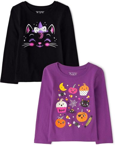The Children's Place Baby Girls' Be Kind Long Sleeve Graphic T Shirt in Saudi Arabia
