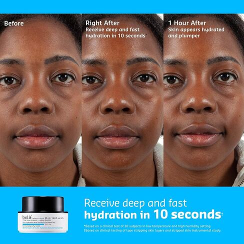 belif The True Cream Aqua Bomb | New & Improved | Hydration in 10 Seconds | Hyaluronic Acid, Niacinamide | Lightweight Hydrating Daily Moisturizer Face in Saudi Arabia