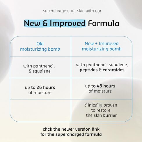 belif The True Cream Aqua Bomb | New & Improved | Hydration in 10 Seconds | Hyaluronic Acid, Niacinamide | Lightweight Hydrating Daily Moisturizer Face in Saudi Arabia