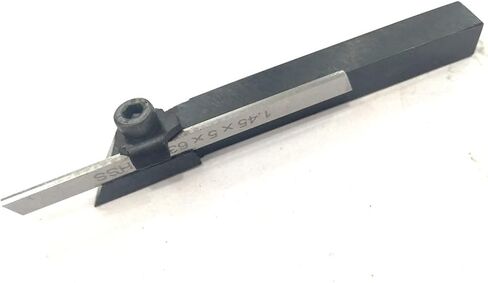 Mini Cut Off Parting Tool Holder for Unimat, Seig, Emco, Proxxon's, Grizzly Small Lathes ((Shank 6 mm w/ 4 Spare Blades)) in Saudi Arabia