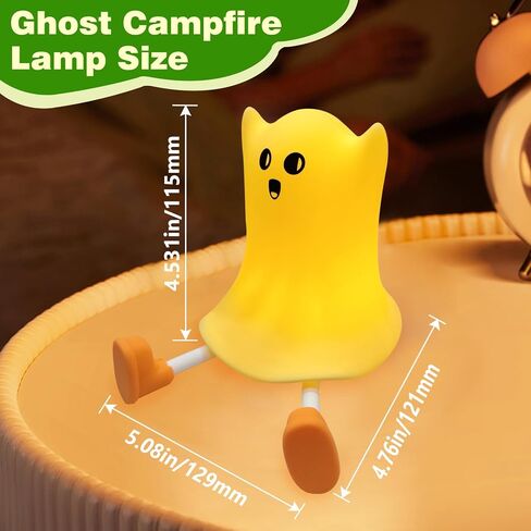 Christmas Bedside Touch Night Light with Timer, Led Cute Nursery Night Light with USB Rechargeable, Soft Silicone Baby Nightlight with 3 Levels of Brightness,use for Bedroom,Office,Desk (Warm) in Saudi Arabia