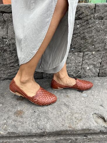 Macarena Collection Sandals women Huarache Sandal Colorful Leather Mexican Style 2123 in Saudi Arabia