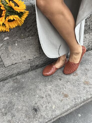 Macarena Collection Sandals women Huarache Sandal Colorful Leather Mexican Style 2123 in Saudi Arabia