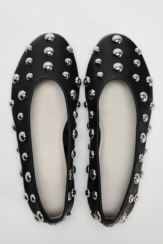 Crystal Rhinestone Ballet Flats for Women Diamond Mesh Round Toe Flat Slip On Low Heeled Flat Shoes Black White Pumps Casual Dress Shoes in Saudi Arabia