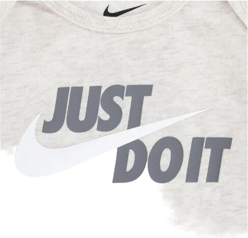 Nike Baby Boy Footed Pants, Long Sleeve Top and Beanie 3 Piece Set (C(56h467-y0m)/H, 9 Months) in Saudi Arabia