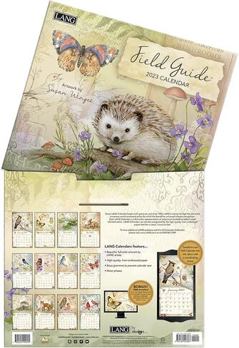 LANG Field Guide 2025 Wall Calendar (25991001981) in Saudi Arabia