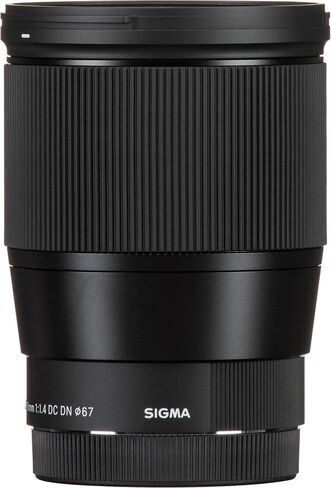 Sigma 16mm f/1.4 DC DN Contemporary Lens Canon EF-M + Water-Resistant Neoprene Lens Pouch, 3PC Multi-Coated UV Filter Kit (UV, CPL, FLD), 6PC Gradual Color Filter Kit & Much More (22pc Bundle), Black in Saudi Arabia