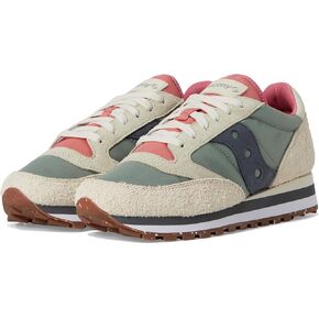 Saucony Women's Jazz Triple Sneaker, Mud/Ivory, 6.5