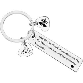 Xiahuyu CNA Keychain Certified Nursing Assistant Gifts CNA Appreciation Gifts CNA Leaving Gifts CNA Gifts for CNA Week