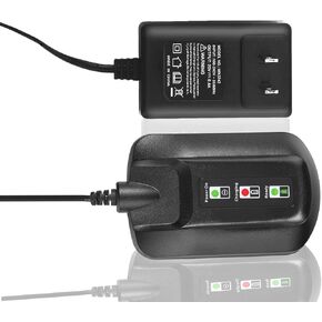 【Portable Charger 】 Replacement for Worx 20V Battery Charger WA3742 WA3732 WA3875 WA3881 WA3847 WA3868 WA3835 WA3764，Compatible with Worx 18V/20V PowerShare Battery
