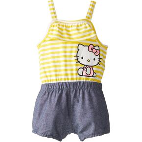 Hello Kitty Girls' Baby Newborn Dandelion Knit Romper