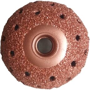 WB-5095Tire Buffing Wheels 2" Dome Buffing Wheel 3/8"-24 Thread" with 1pc Adapter (WB5095)