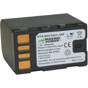 Wasabi Power Battery for JVC BN-VF823, BN-VF823U, BN-VF823USP