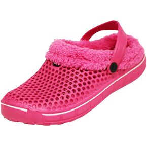 NORTY Women's Comfortable Lightweight EVA Garden Clog Shoe with Microfleece Lining