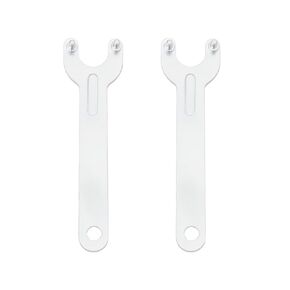 2pcs 140mm 2Pin Angle Grinder Spanner Suitable for Most Angle Grinders to Replace Fix Grinding Discs in Place Hardened Drive Pins