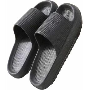 Slippers for Women and Men, House Slippers,Shower Shoes,Indoor Slides, Ultimate Comfort，Cushioned Thick Sole, Lightweight, Thick Sole, Non-Slip, Easy to Clean