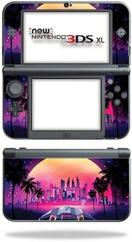 Carbon Fiber Gaming Skin Compatible with Nintendo New 3DS XL (2015) - Mushrooms - Premium 3M Vinyl Protective Wrap Decal Cover - Easy to Apply | Crafted in The USA by MightySkins in Saudi Arabia