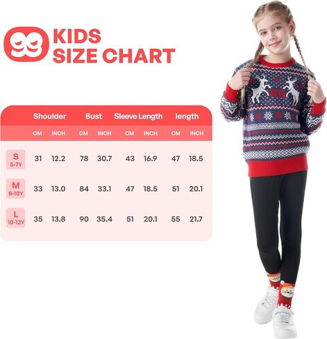 Giggling Getup Ugly Christmas Sweaters for Kids, Funny Christmas Sweater for Kids, Christmas Gingerbread Man Ugly Sweater-Large(10-12Y) Green in Saudi Arabia